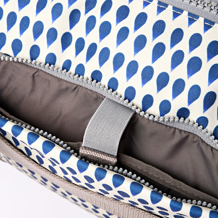 Gatwick Carry-On Duffel Bag in Indigo Denim Rain