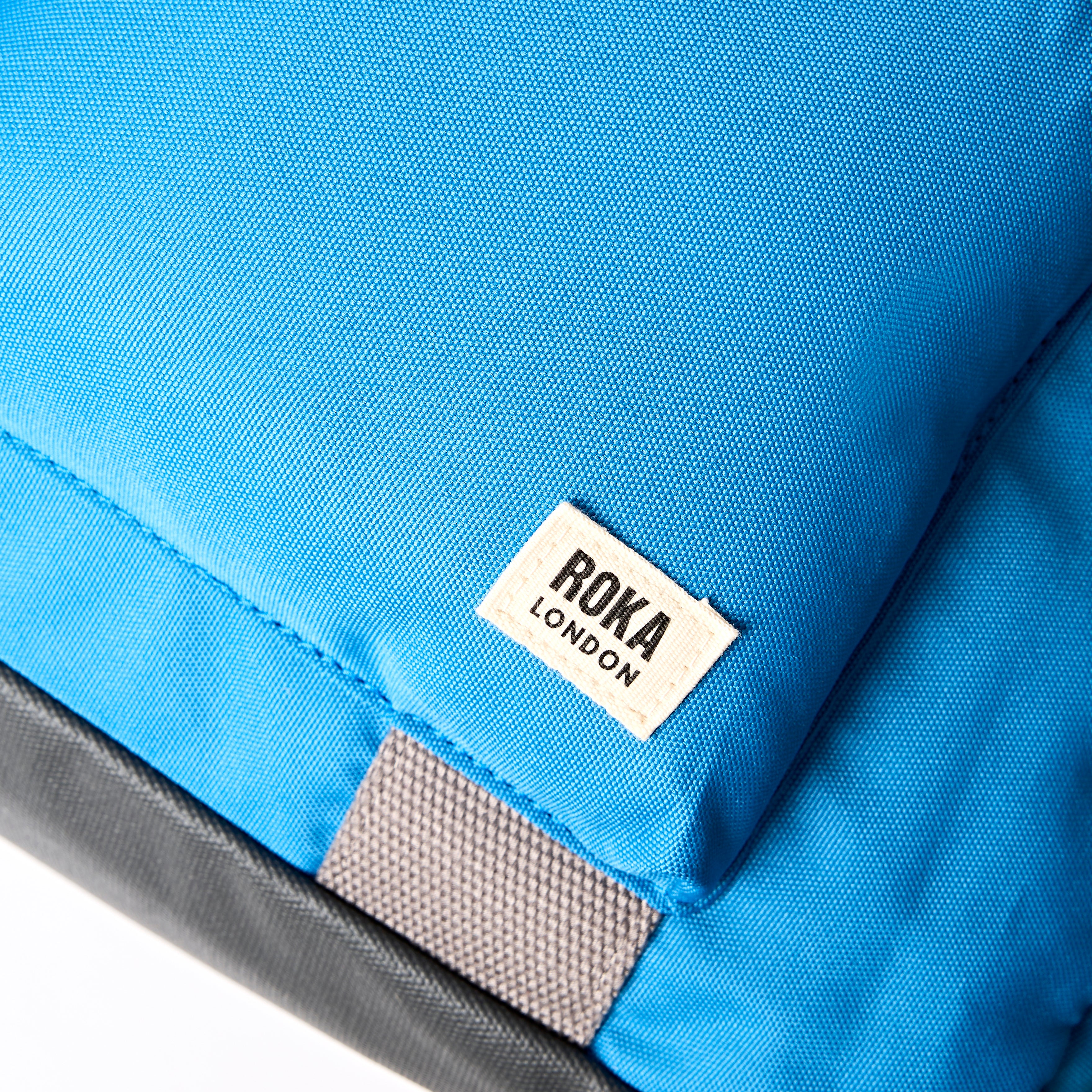 Gatwick Carry-On Duffel Bag in Malibu Blue – ROKA London
