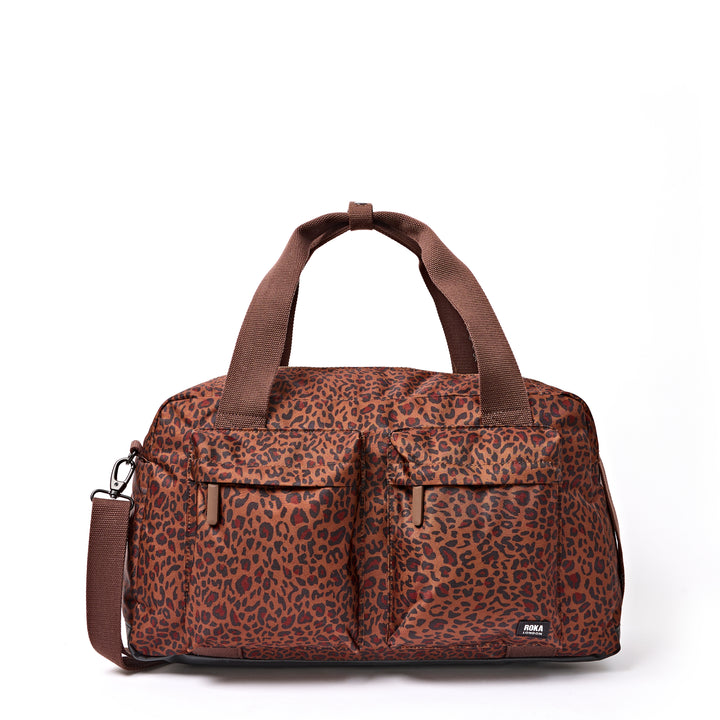Gatwick Carry-On Duffel Bag in Mini Leopard
