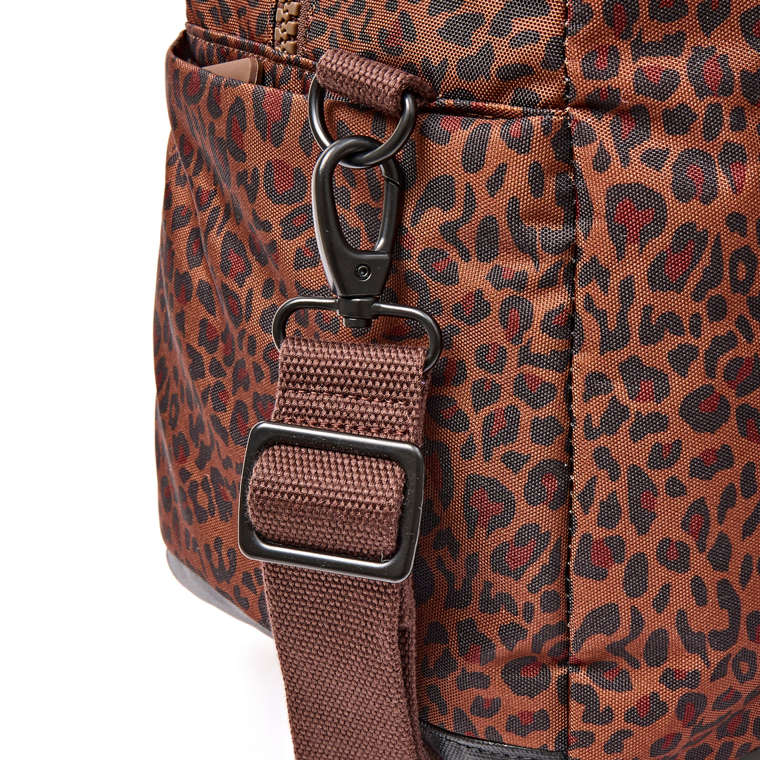 Gatwick Carry-On Duffel Bag in Mini Leopard