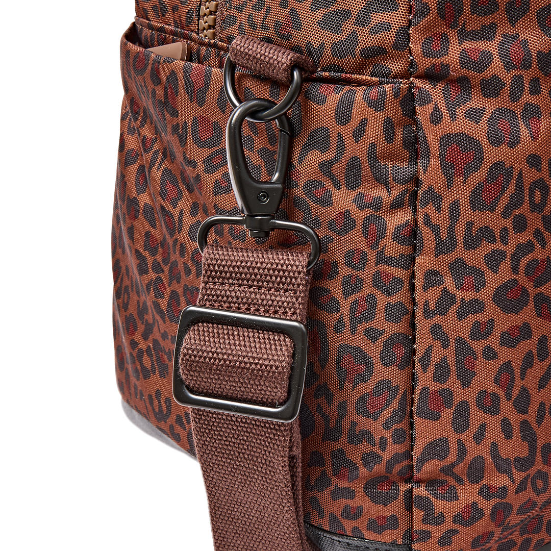 Gatwick Carry-On Duffel Bag in Mini Leopard