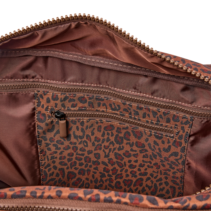 Gatwick Carry-On Duffel Bag in Mini Leopard