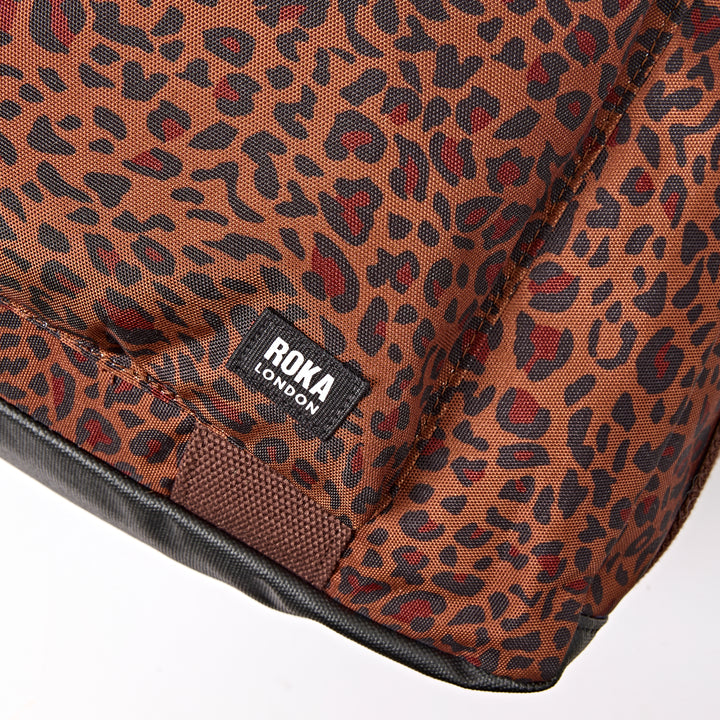 Gatwick Carry-On Duffel Bag in Mini Leopard