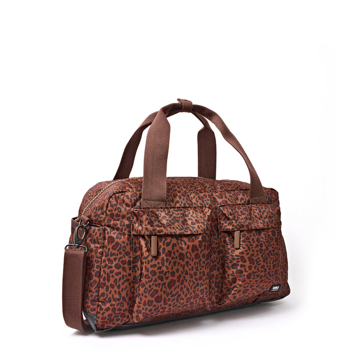 Gatwick Carry-On Duffel Bag in Mini Leopard