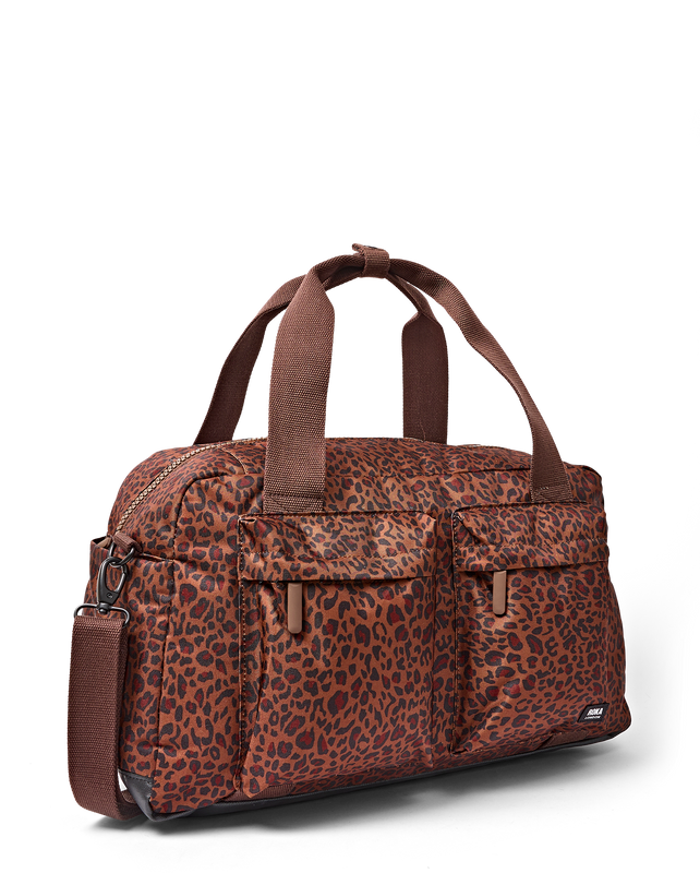 Gatwick Carry-On Duffel Bag in Mini Leopard