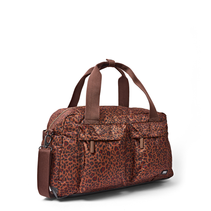 Gatwick Carry-On Duffel Bag in Mini Leopard