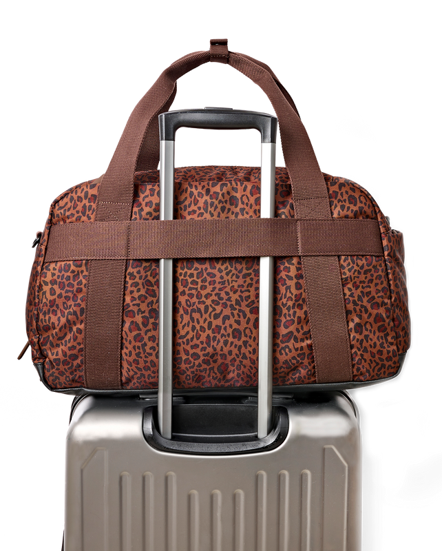 Gatwick Carry-On Duffel Bag in Mini Leopard