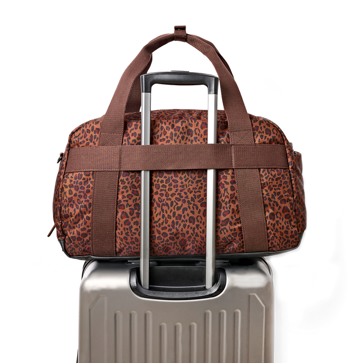 Gatwick Carry-On Duffel Bag in Mini Leopard