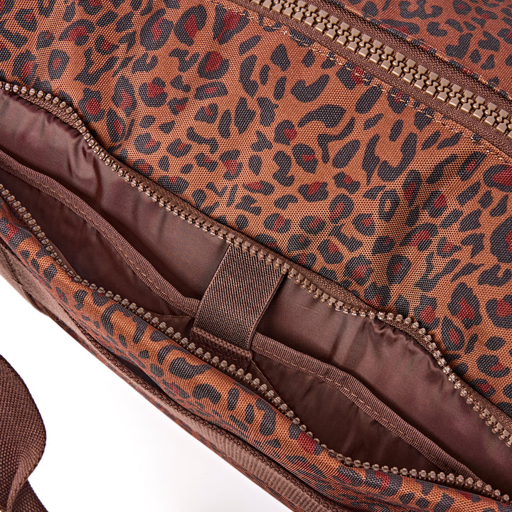 Gatwick Carry-On Duffel Bag in Mini Leopard