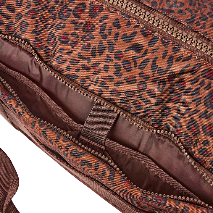 Gatwick Carry-On Duffel Bag in Mini Leopard
