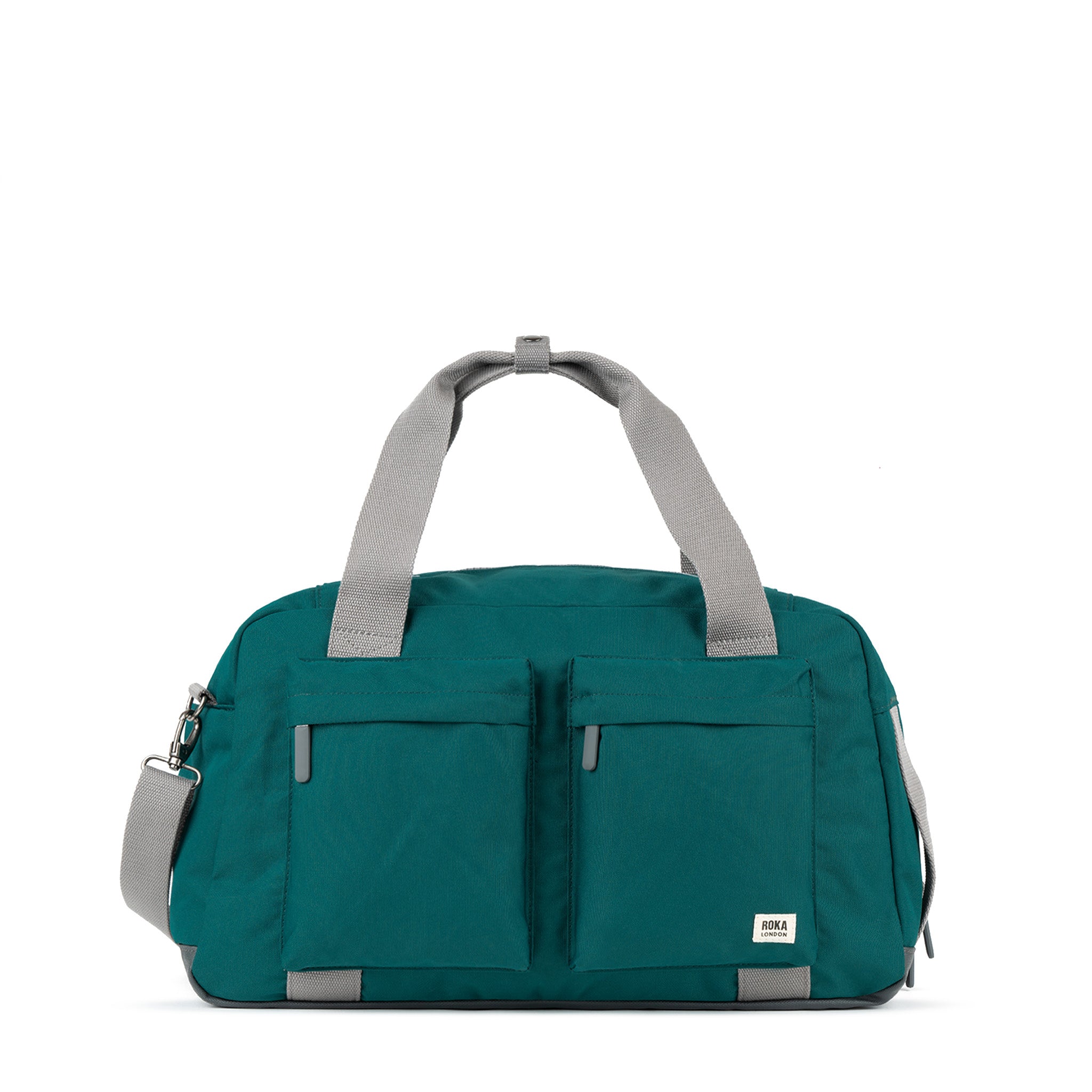 Gatwick Teal | Recycled & Eco-Friendly Travel Bags | ROKA London