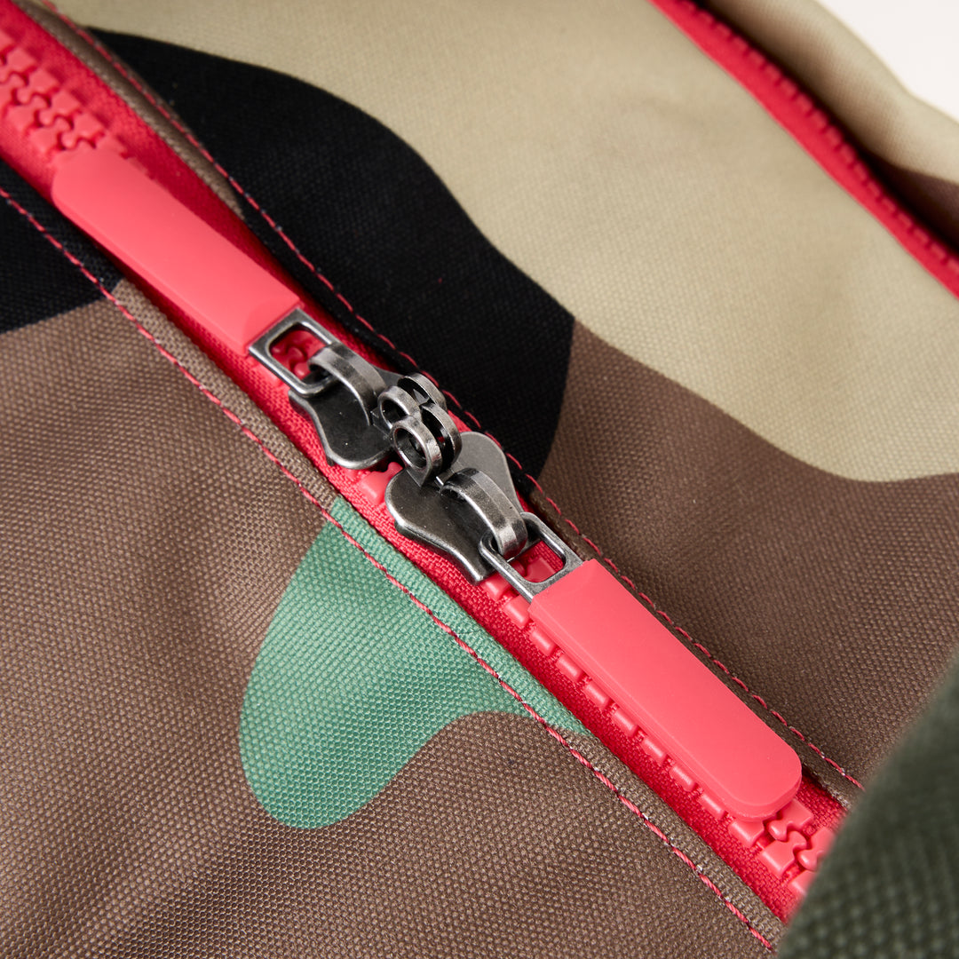 Gatwick Vintage Camo Recycled Canvas