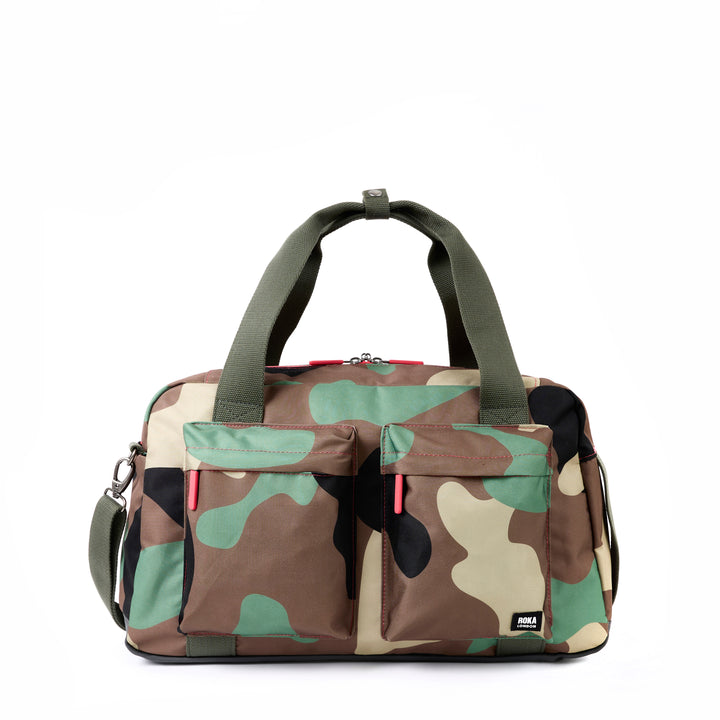 Gatwick Vintage Camo Recycled Canvas