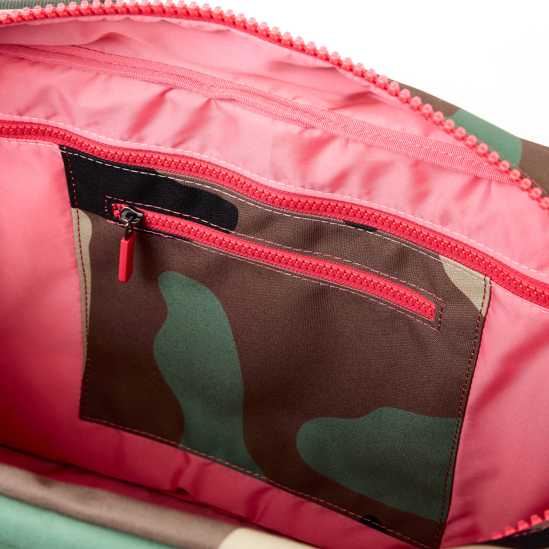 Gatwick Vintage Camo Recycled Canvas
