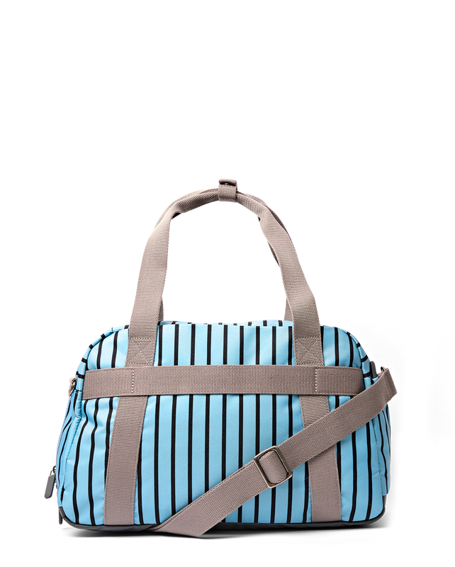 Gatwick Carry-On Duffel Bag in Blue Stripe