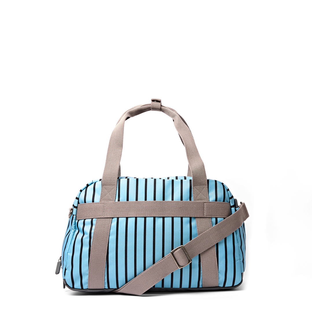Gatwick Carry-On Duffel Bag in Blue Stripe