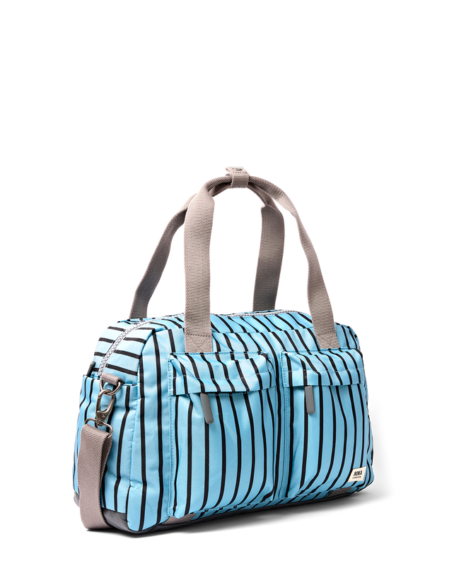 Gatwick Carry-On Duffel Bag in Blue Stripe
