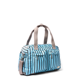 Gatwick Carry-On Duffel Bag in Blue Stripe