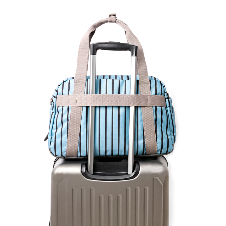 Gatwick Carry-On Duffel Bag in Blue Stripe
