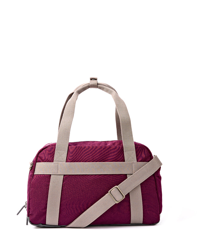 Gatwick Carry-On Duffel Bag in Cherry Lacquer