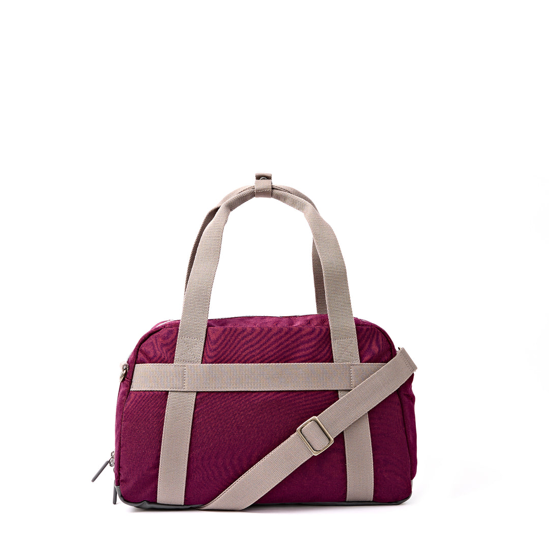 Gatwick Carry-On Duffel Bag in Cherry Lacquer