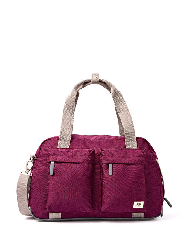 Gatwick Carry-On Duffel Bag in Cherry Lacquer