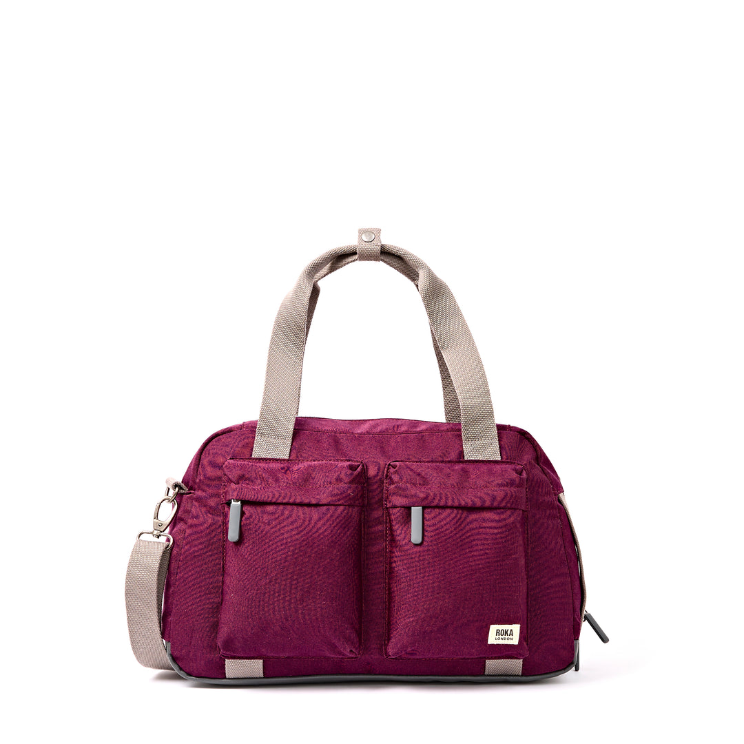 Gatwick Carry-On Duffel Bag in Cherry Lacquer