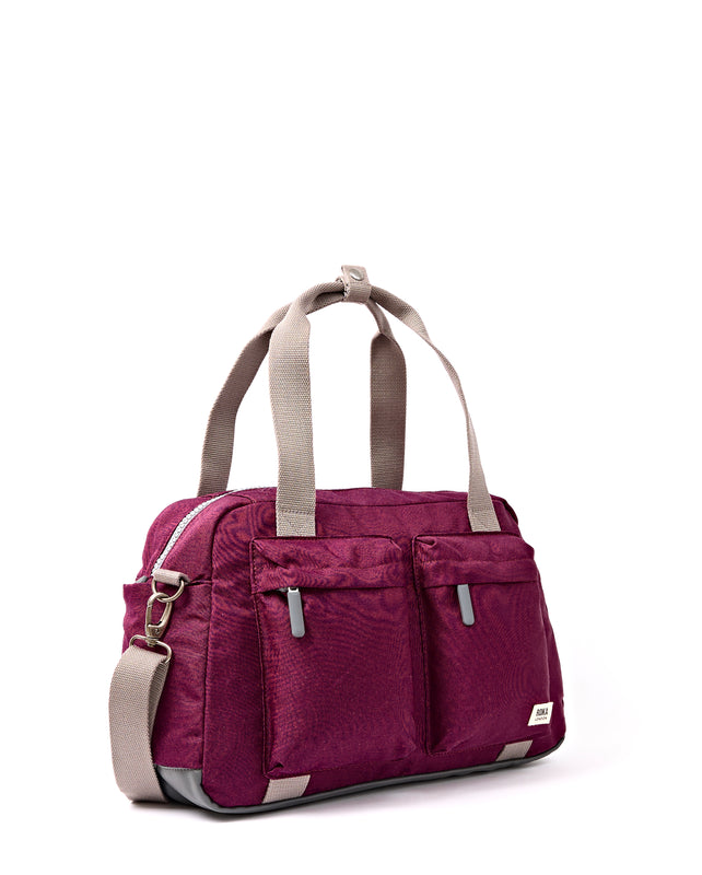 Gatwick Carry-On Duffel Bag in Cherry Lacquer