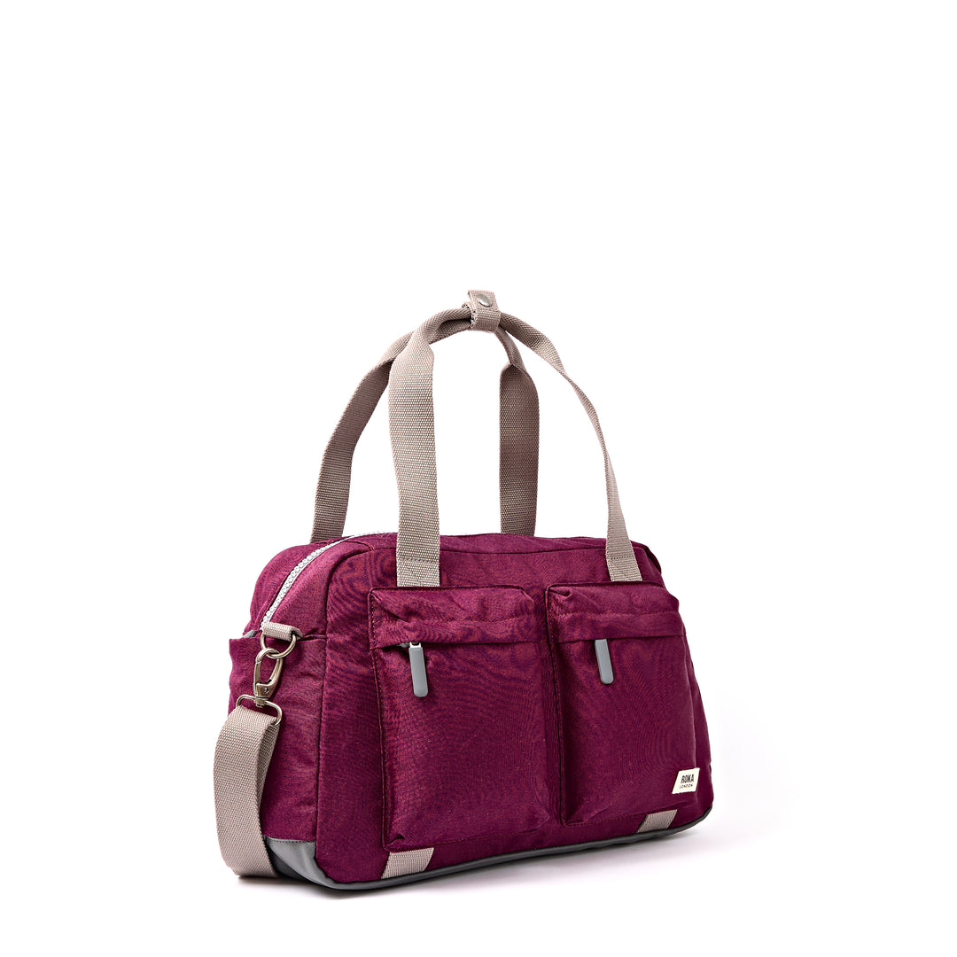 Gatwick Carry-On Duffel Bag in Cherry Lacquer