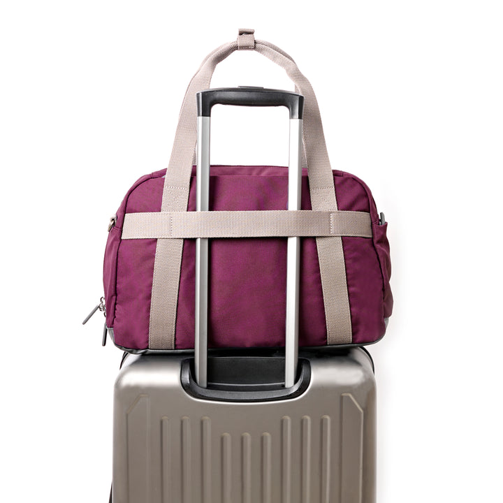 Gatwick Carry-On Duffel Bag in Cherry Lacquer