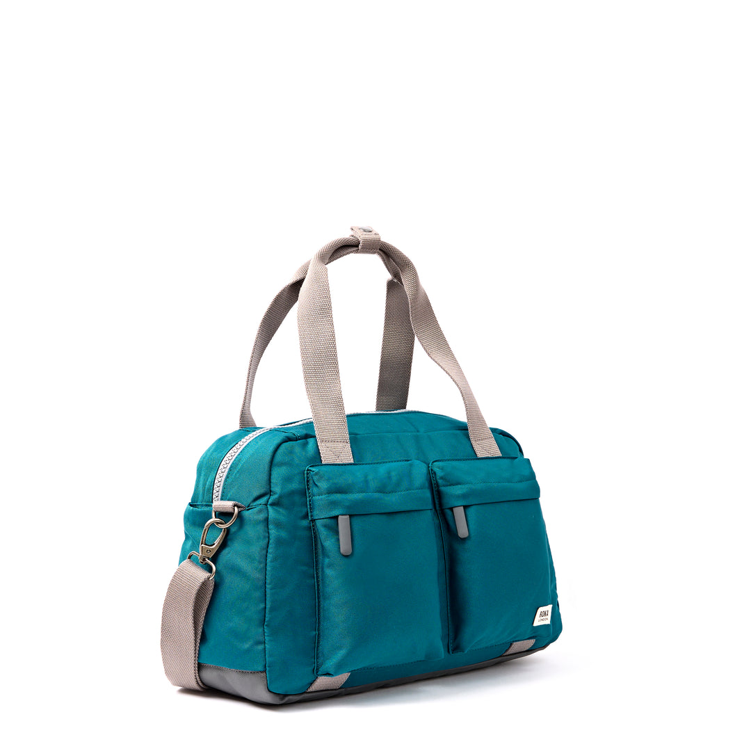 Gatwick Carry-On Duffel Bag in Deep Teal