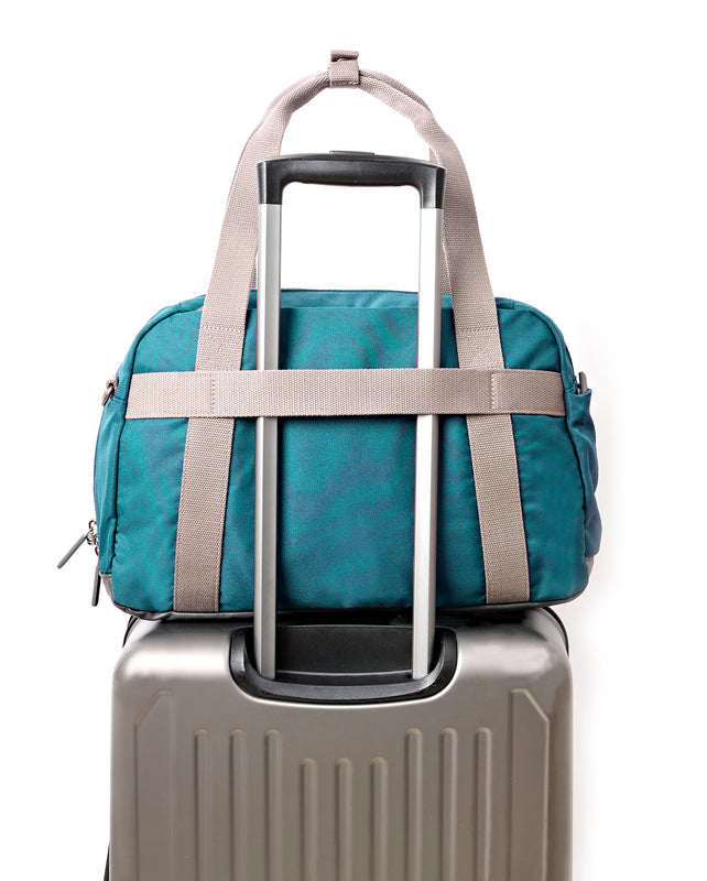 Gatwick Carry-On Duffel Bag in Deep Teal