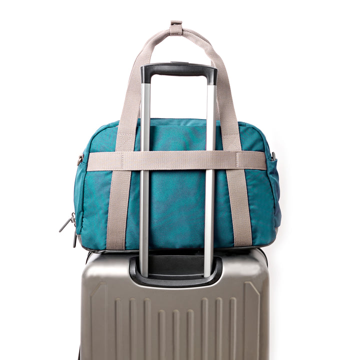 Gatwick Carry-On Duffel Bag in Deep Teal