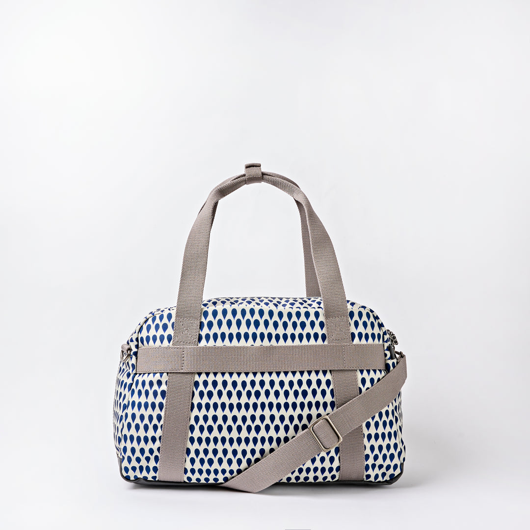 Gatwick Carry-On Duffel Bag in Indigo Denim Rain