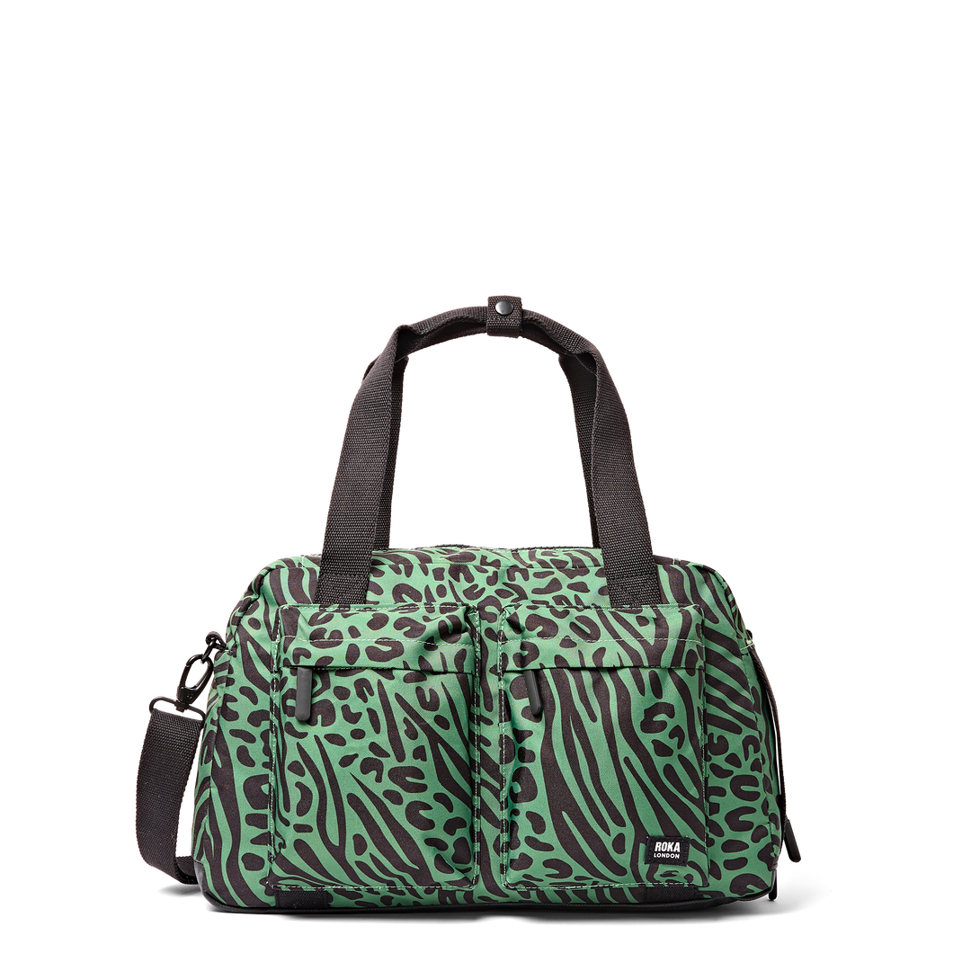 Gatwick Carry-On Duffel Bag in Mixed Animal Artichoke