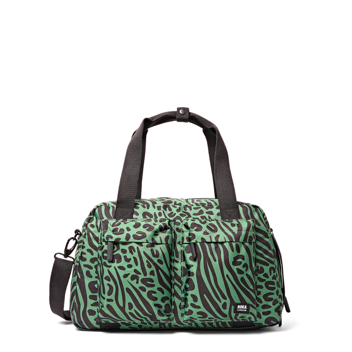Gatwick Carry-On Duffel Bag in Mixed Animal Artichoke