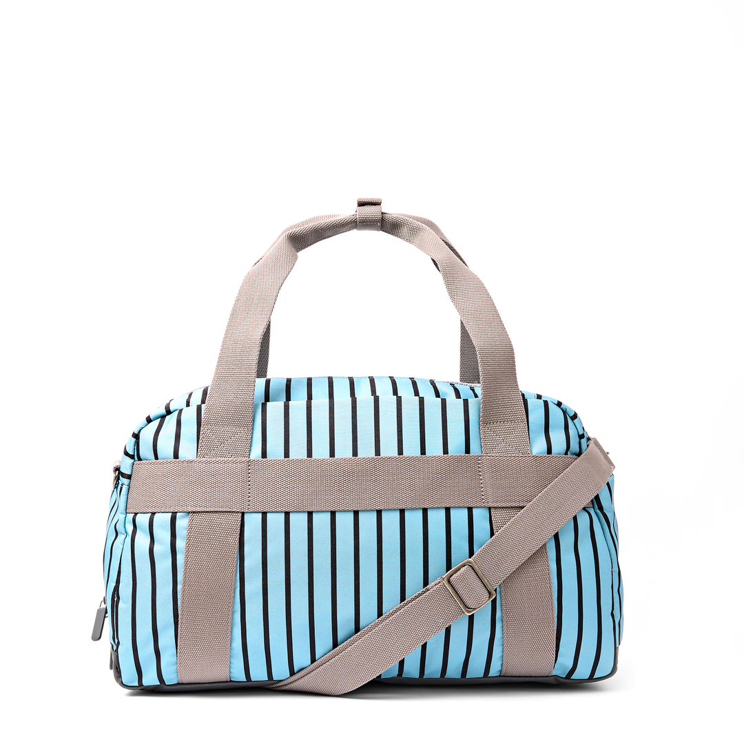 Gatwick Carry-On Duffel Bag in Blue Stripe