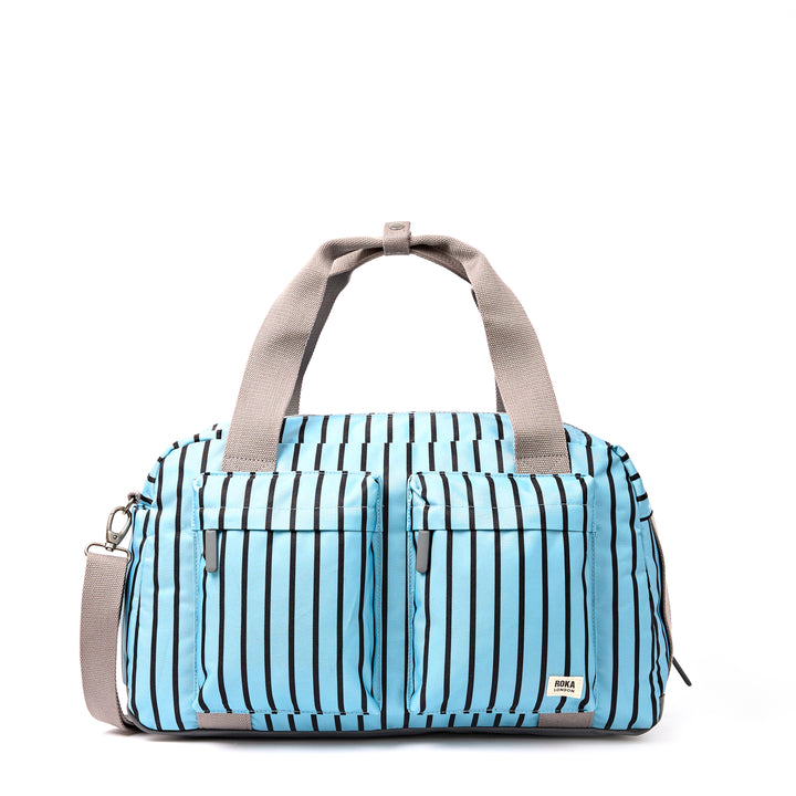 Gatwick Carry-On Duffel Bag in Blue Stripe