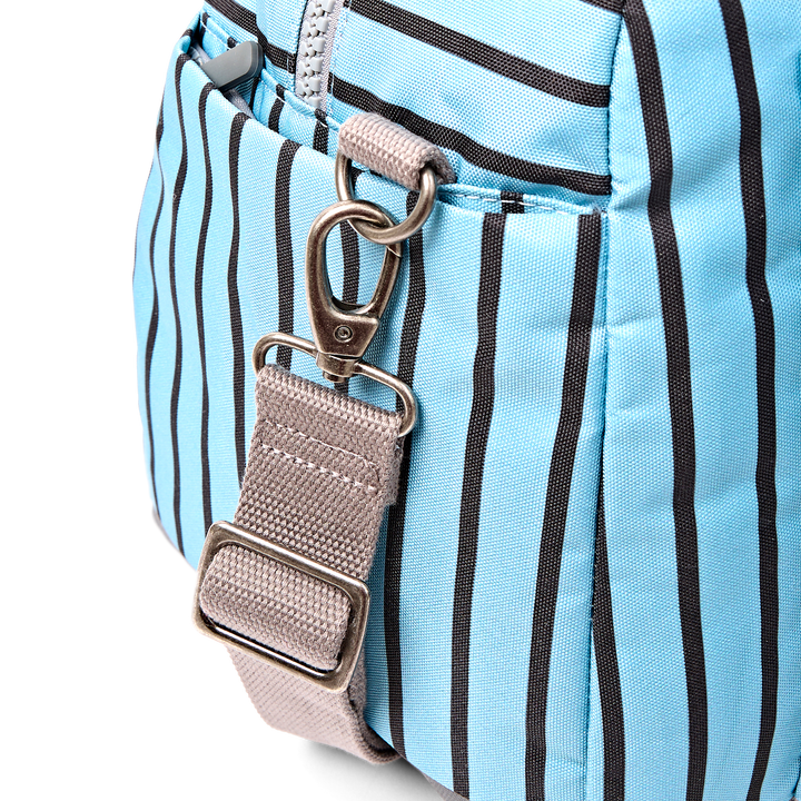 Gatwick Carry-On Duffel Bag in Blue Stripe