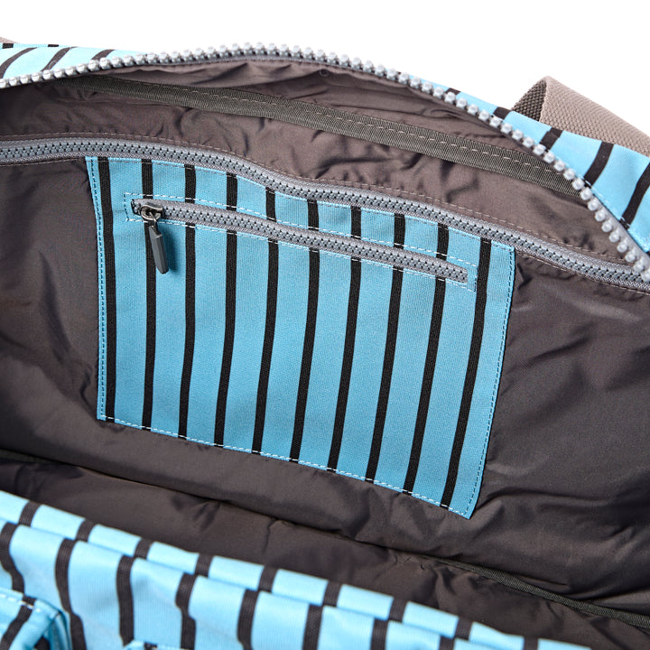 Gatwick Carry-On Duffel Bag in Blue Stripe