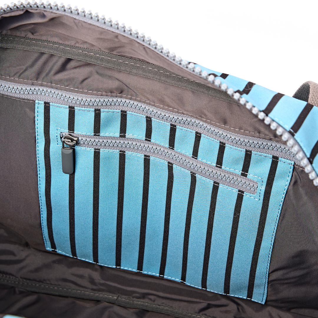 Gatwick Carry-On Duffel Bag in Blue Stripe