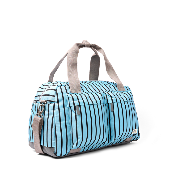 Gatwick Carry-On Duffel Bag in Blue Stripe