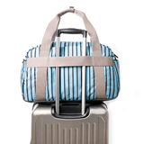 Gatwick Carry-On Duffel Bag in Blue Stripe