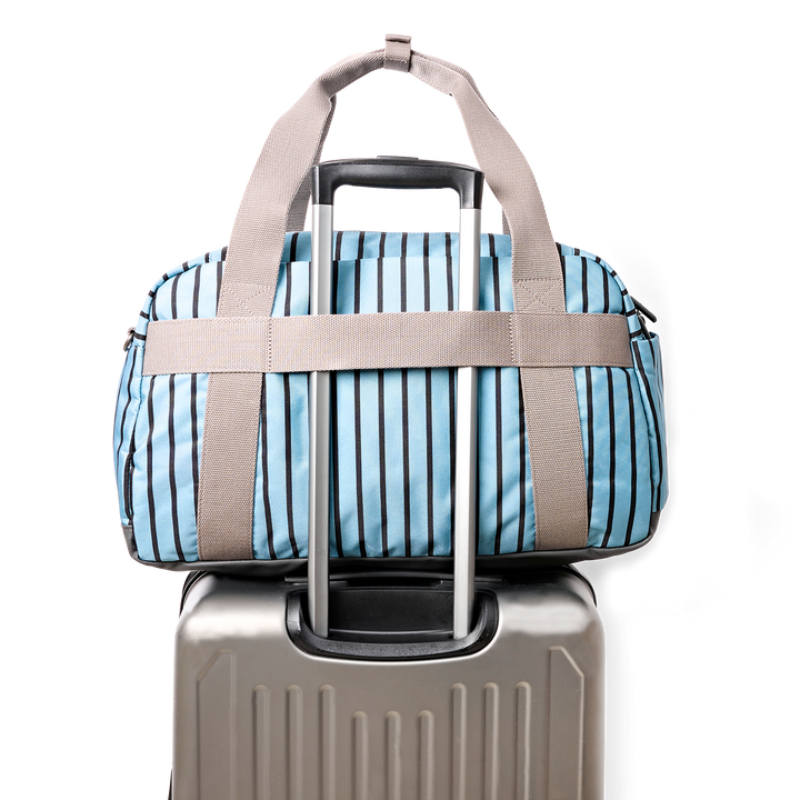 Gatwick Carry-On Duffel Bag in Blue Stripe