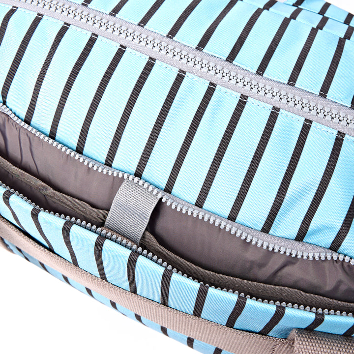 Gatwick Carry-On Duffel Bag in Blue Stripe