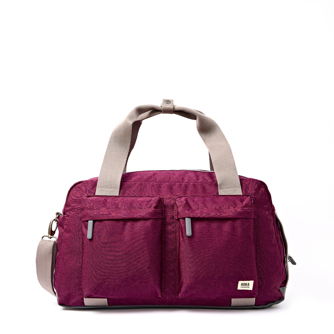 Gatwick Carry-On Duffel Bag in Cherry Lacquer