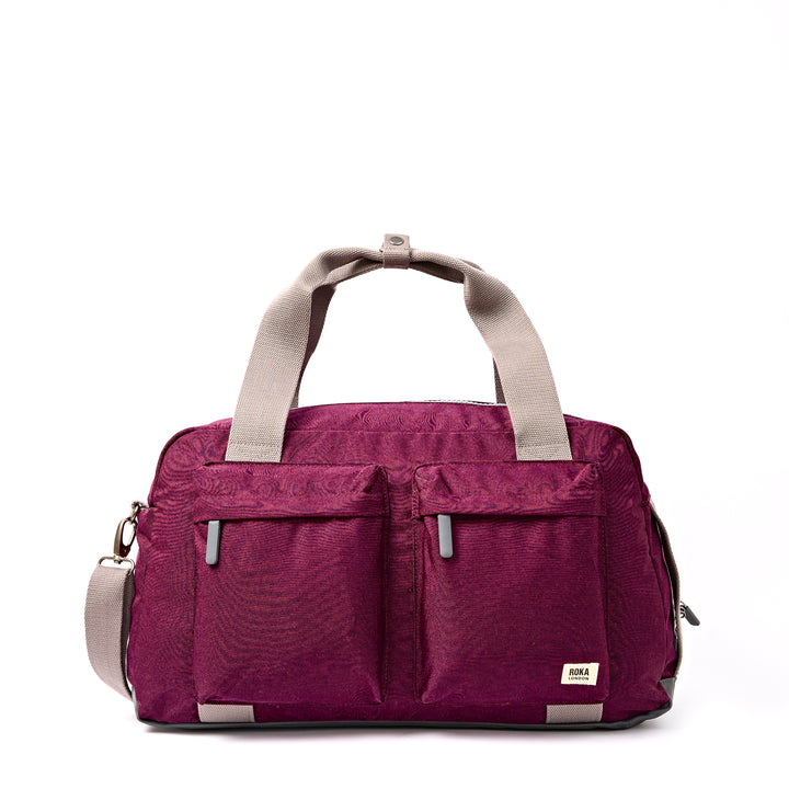 Gatwick Carry-On Duffel Bag in Cherry Lacquer