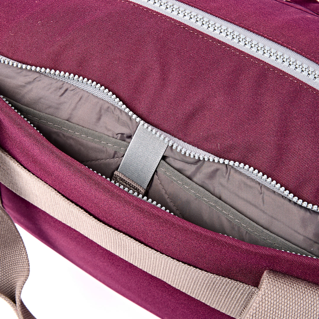 Gatwick Carry-On Duffel Bag in Cherry Lacquer