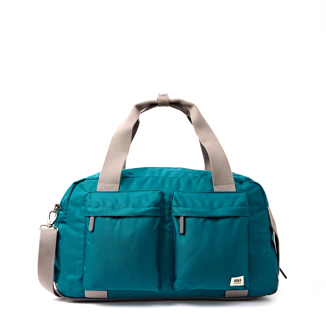 Gatwick Carry-On Duffel Bag in Deep Teal