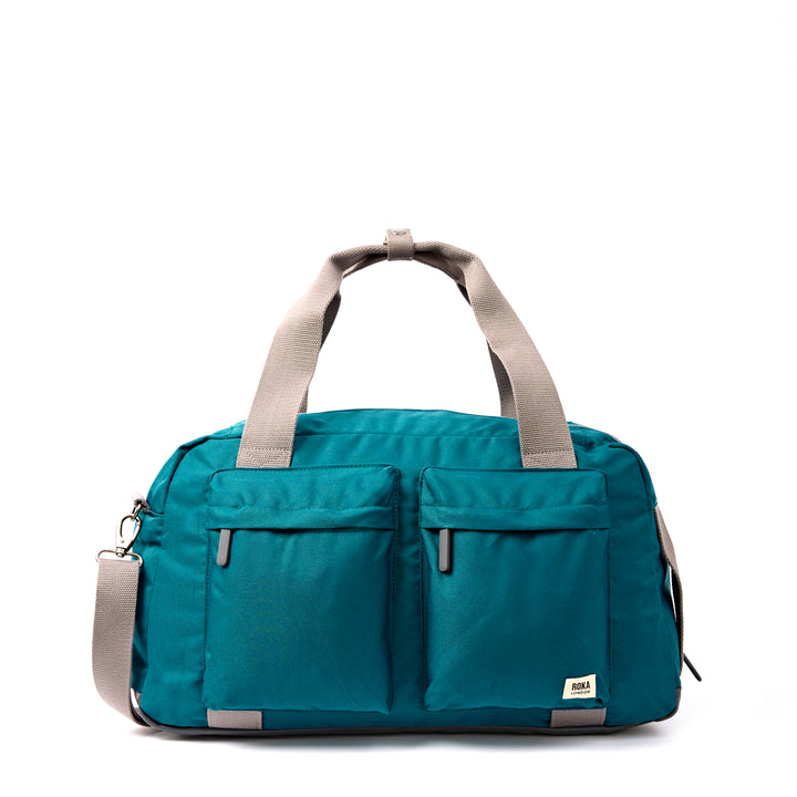 Gatwick Carry-On Duffel Bag in Deep Teal